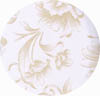 Banquetas Kalossi - Courvin floral branco com bége