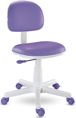 Cadeira Giratria Lils Roxo Linha Kids